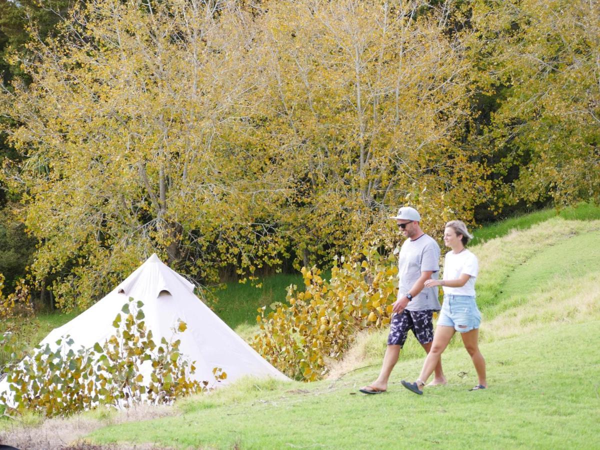 Отель Aotearoa Surf Eco Pods Te Arai Экстерьер фото