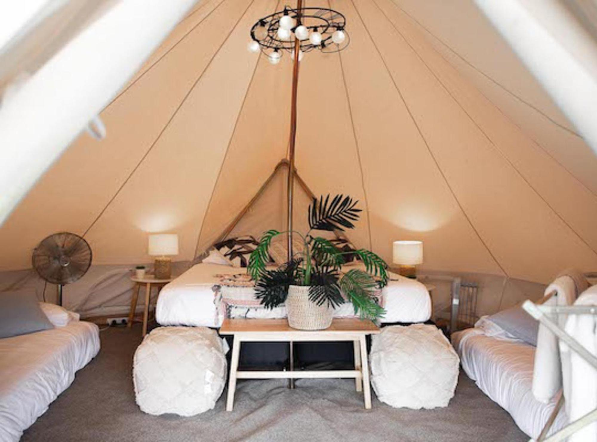Отель Aotearoa Surf Eco Pods Te Arai Экстерьер фото